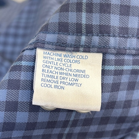 SOUTHERN TIDE Bluefin Check Men’s long sleeve button down shirt size XXL - Picture 8 of 9